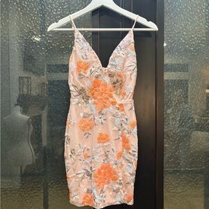 🌸LUCY IN THE SKY – Floral Mesh Sequin Mini 🌸